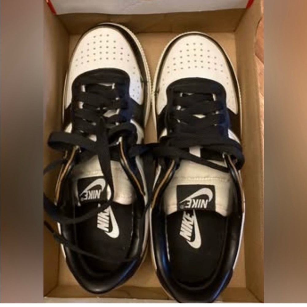 NIKE TERMINATOR LOW PRM Lowtop Black|white Men’s size 7 Womens size 8.5 - Picture 7 of 8